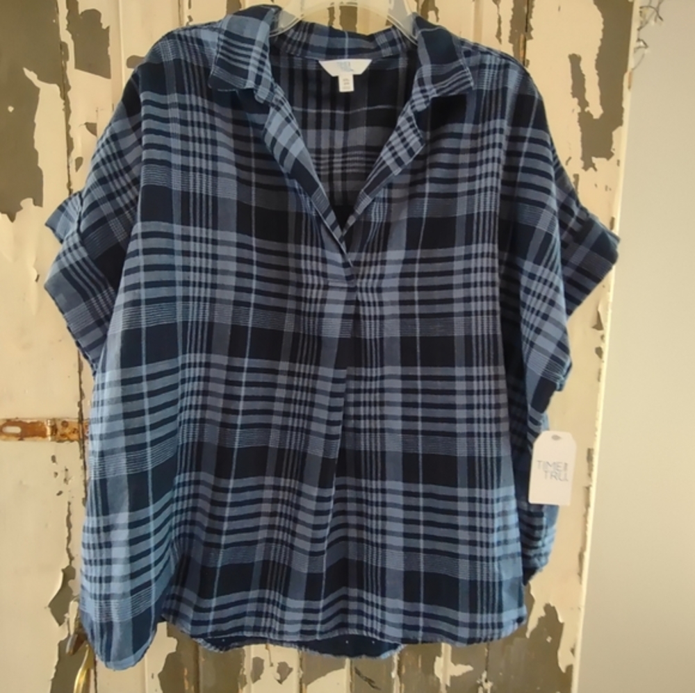 2XL, 100% Cotton, High Low Hem